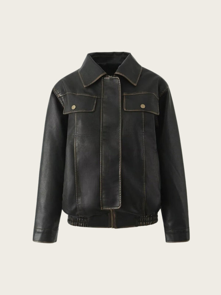 The Arden Vault Leather Jacket