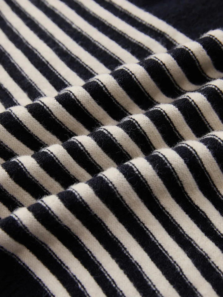 Bold Chic Crosswalk Stripe Sweater