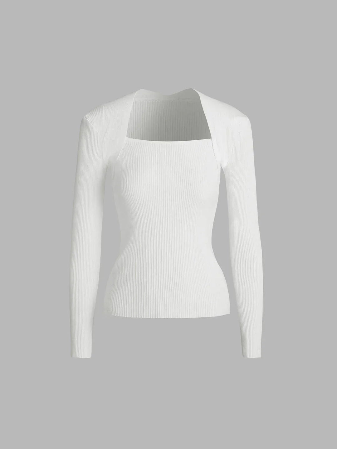 Arden Cut Out Ribbed Jumper