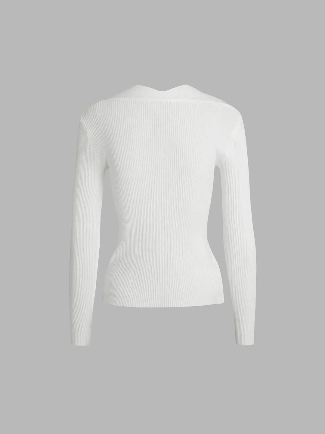 Arden Cut Out Ribbed Jumper