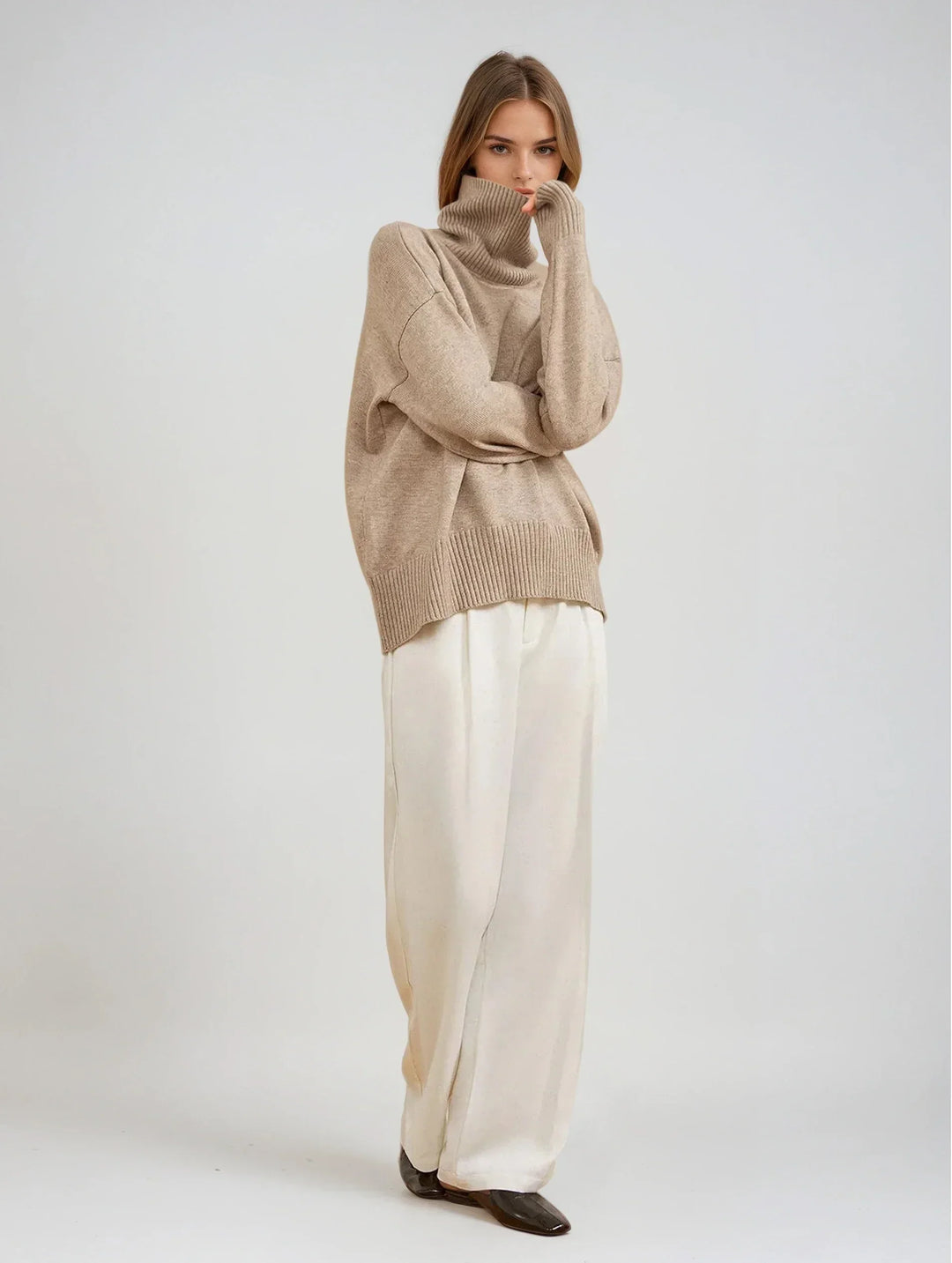 Casual Warm Knitted Turtleneck Sweater