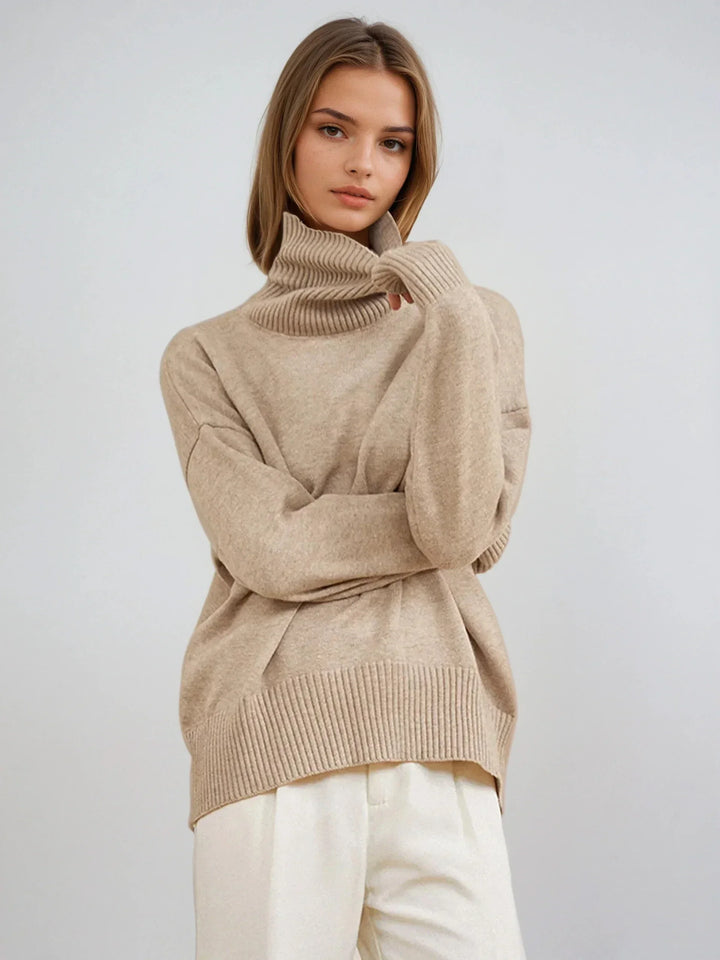 Casual Warm Knitted Turtleneck Sweater