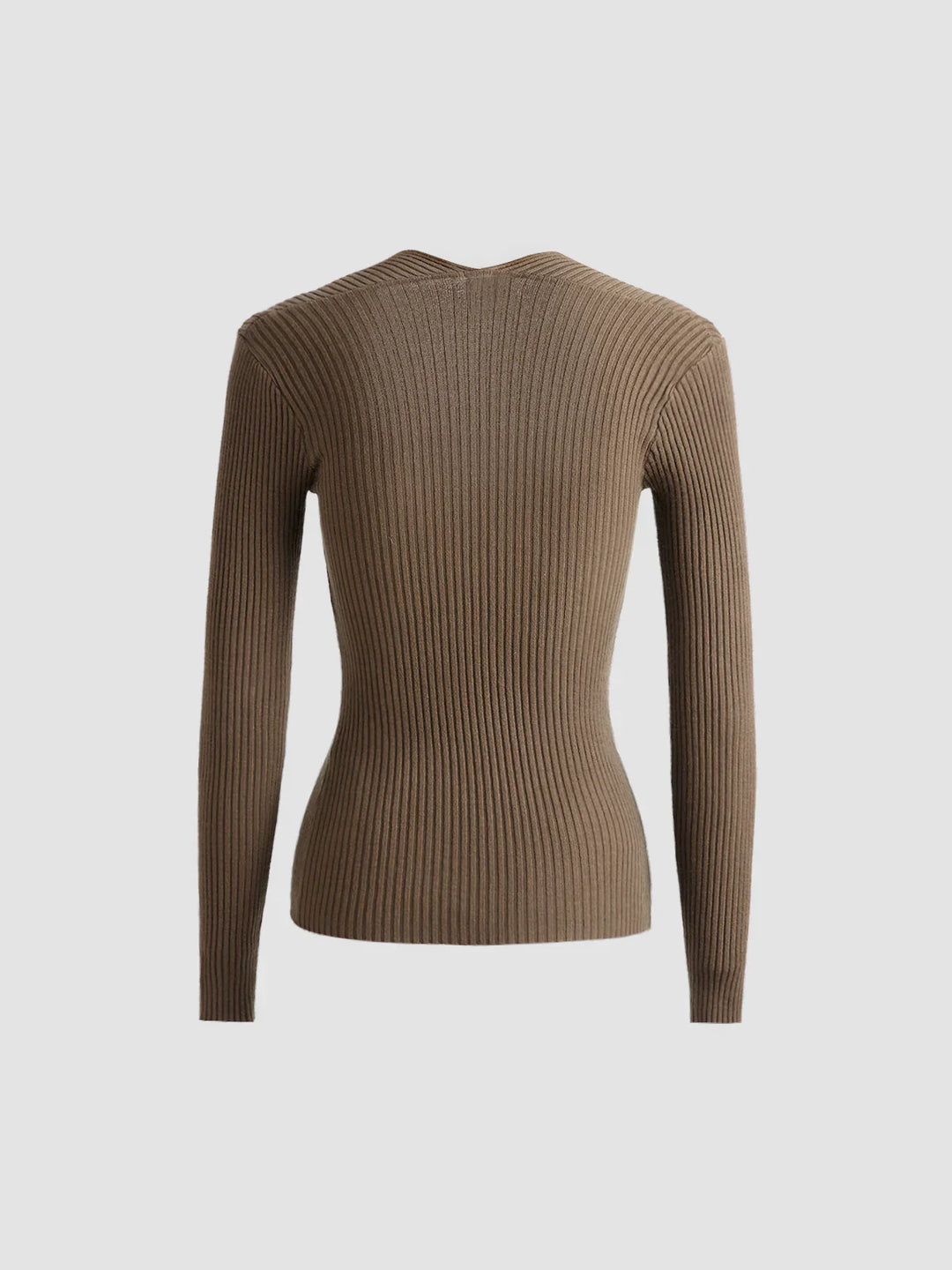 Arden Cut Out Ribbed Jumper