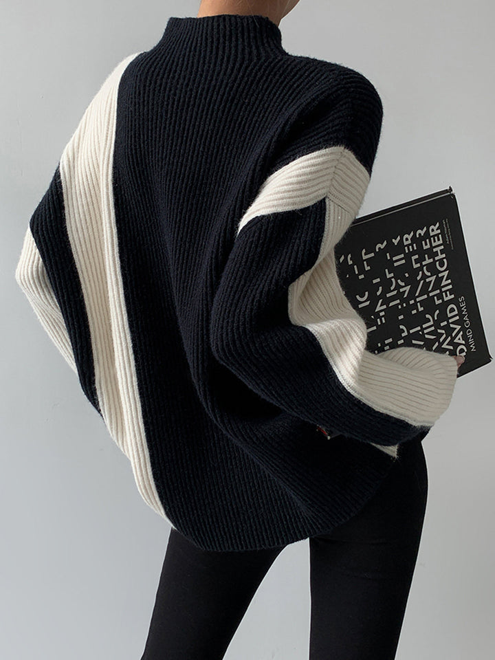 Brooklyn Colour-Block Knit Two-Piece Set