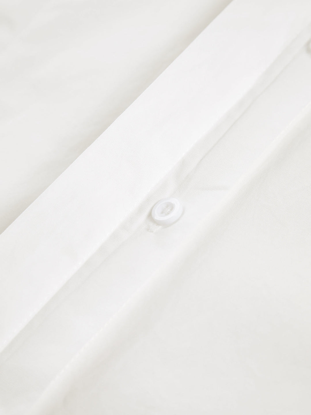 Structured Puff Sleeve Button-Up Shirt