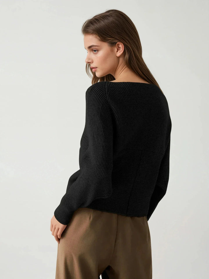 Cross My Heart Oversized Crop Sweater