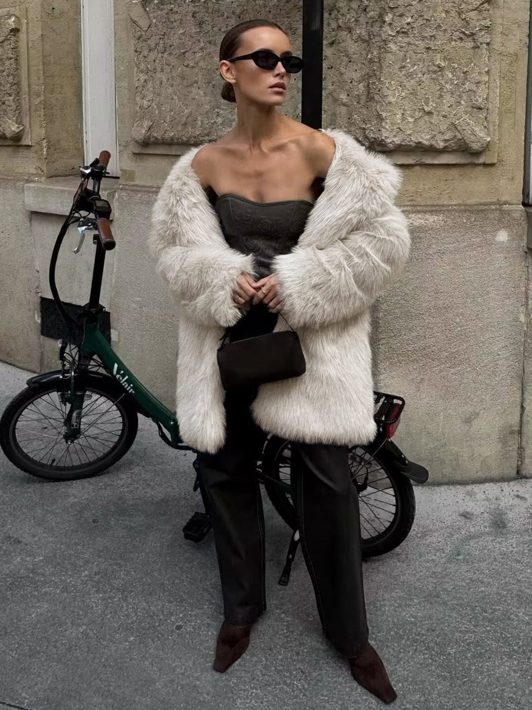 Celeste Faux Fur Coat