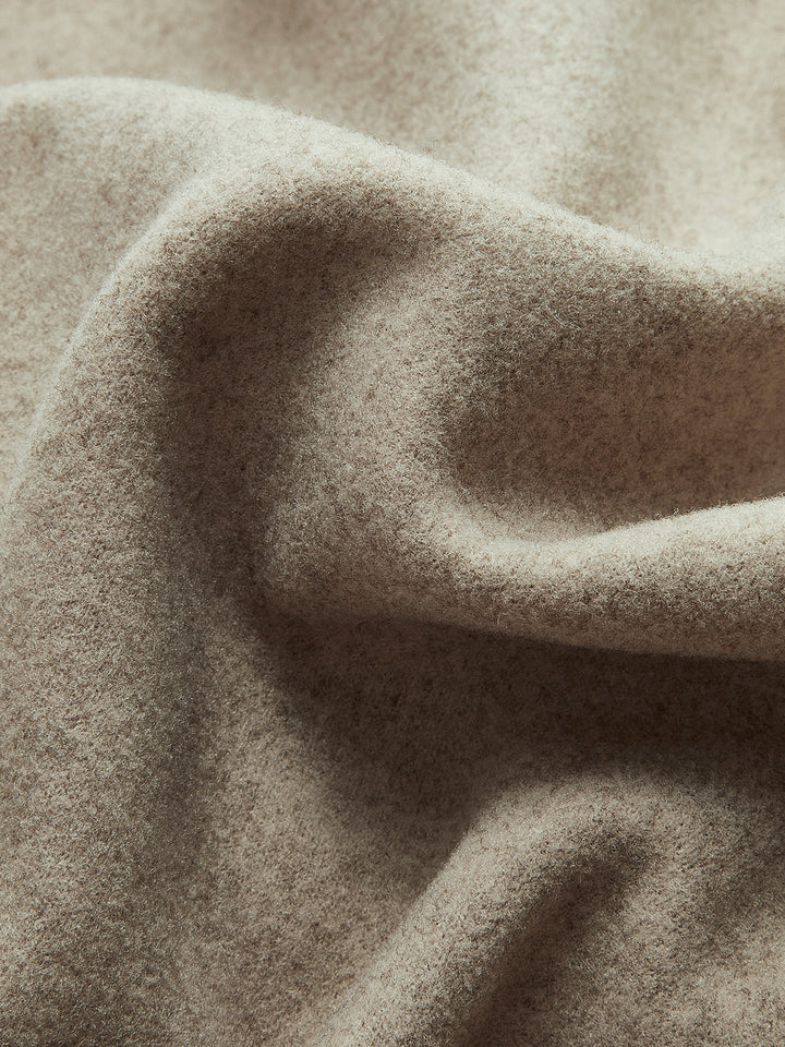 Sable Double-Breasted Coat