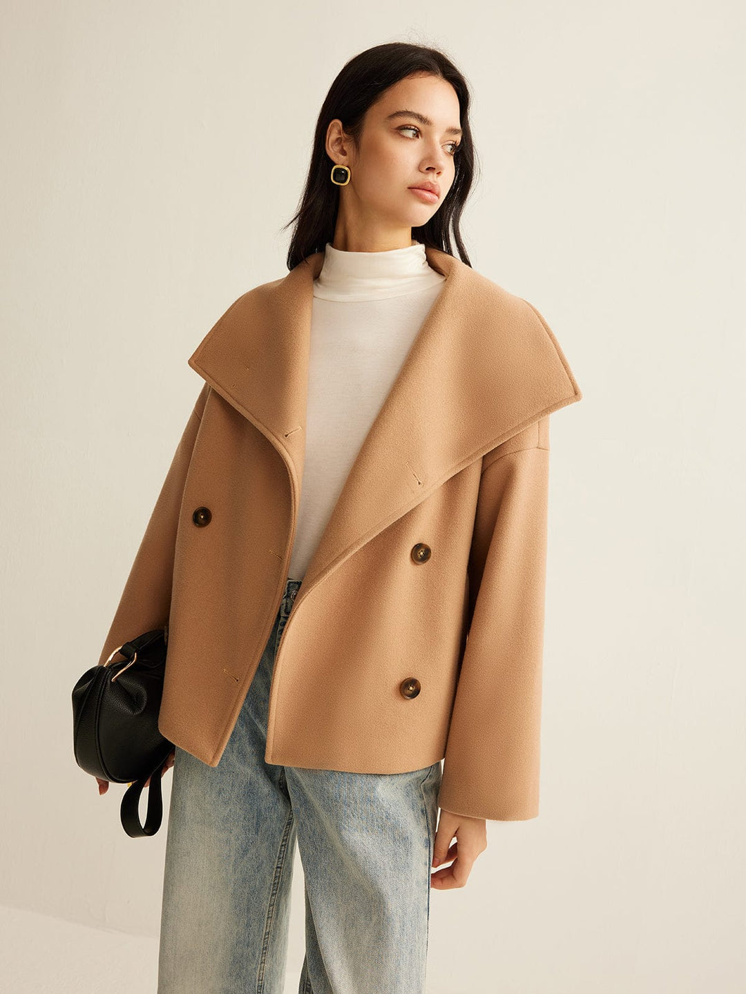 Camel Luxe Wool Coat
