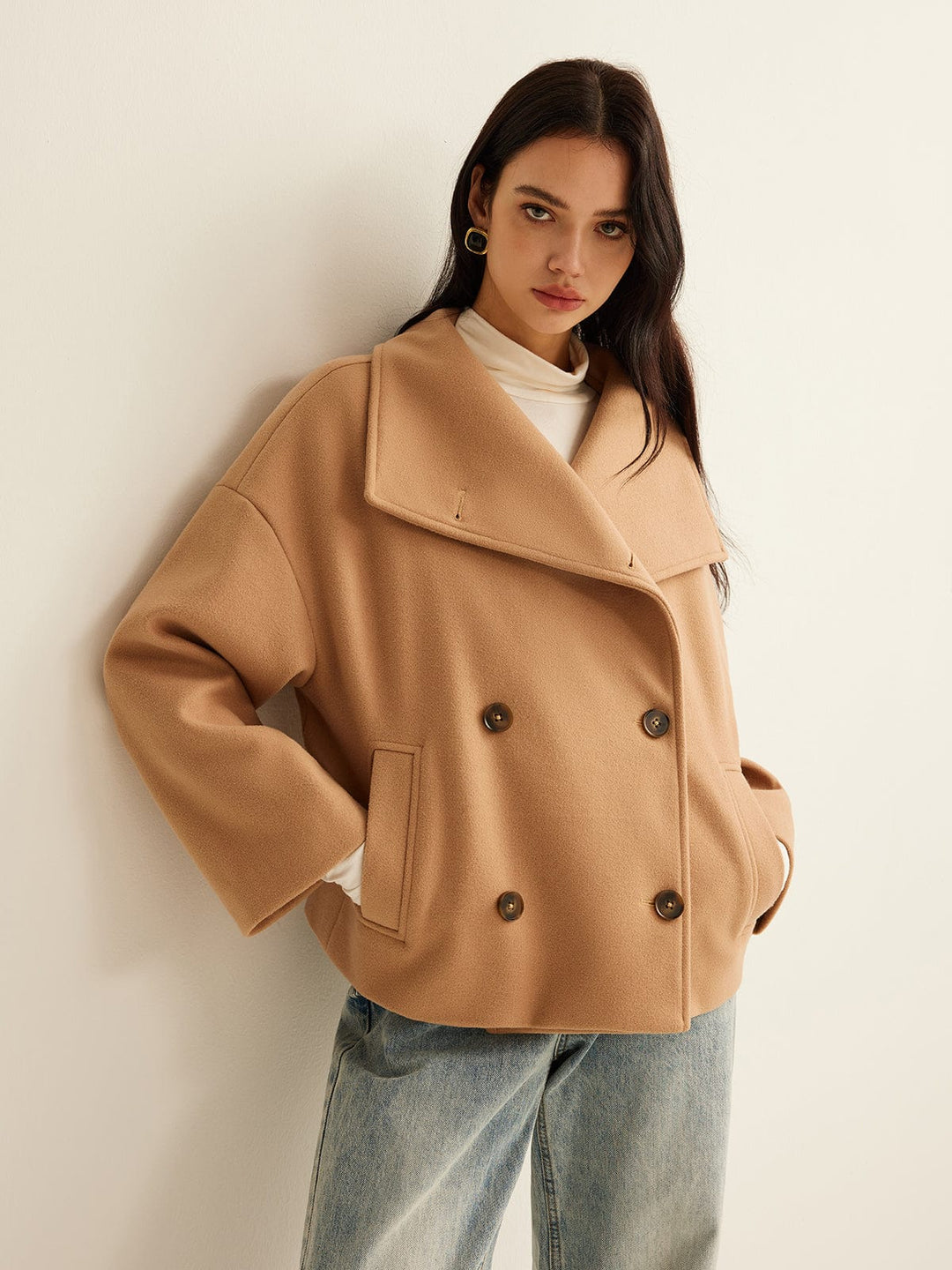 Camel Luxe Wool Coat