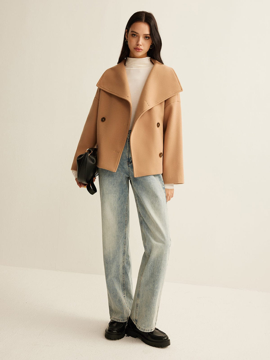 Camel Luxe Wool Coat