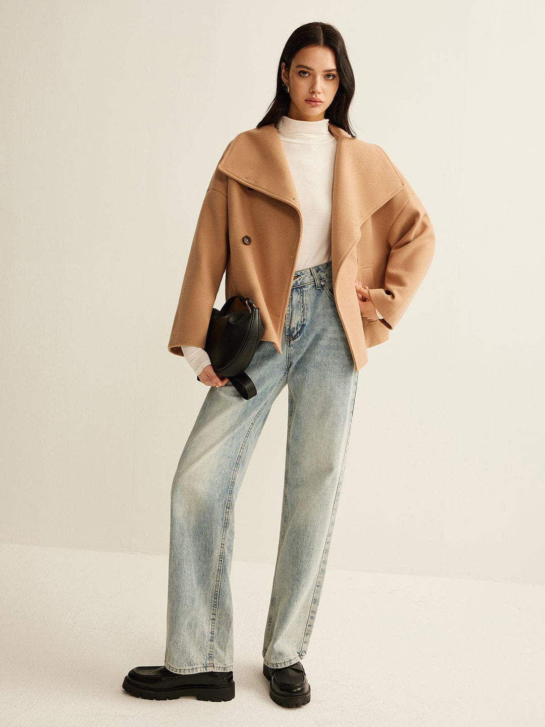 Camel Luxe Wool Coat