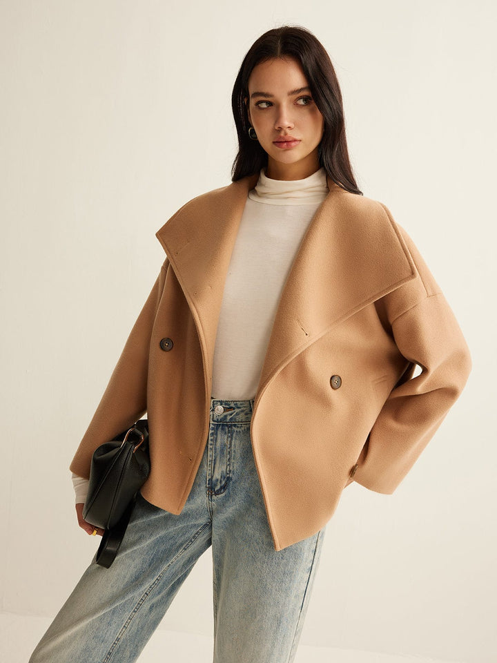 Camel Luxe Wool Coat