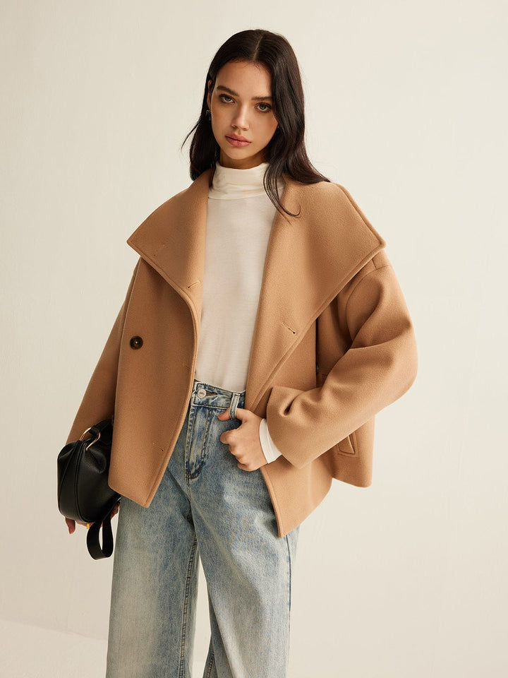 Camel Luxe Wool Coat