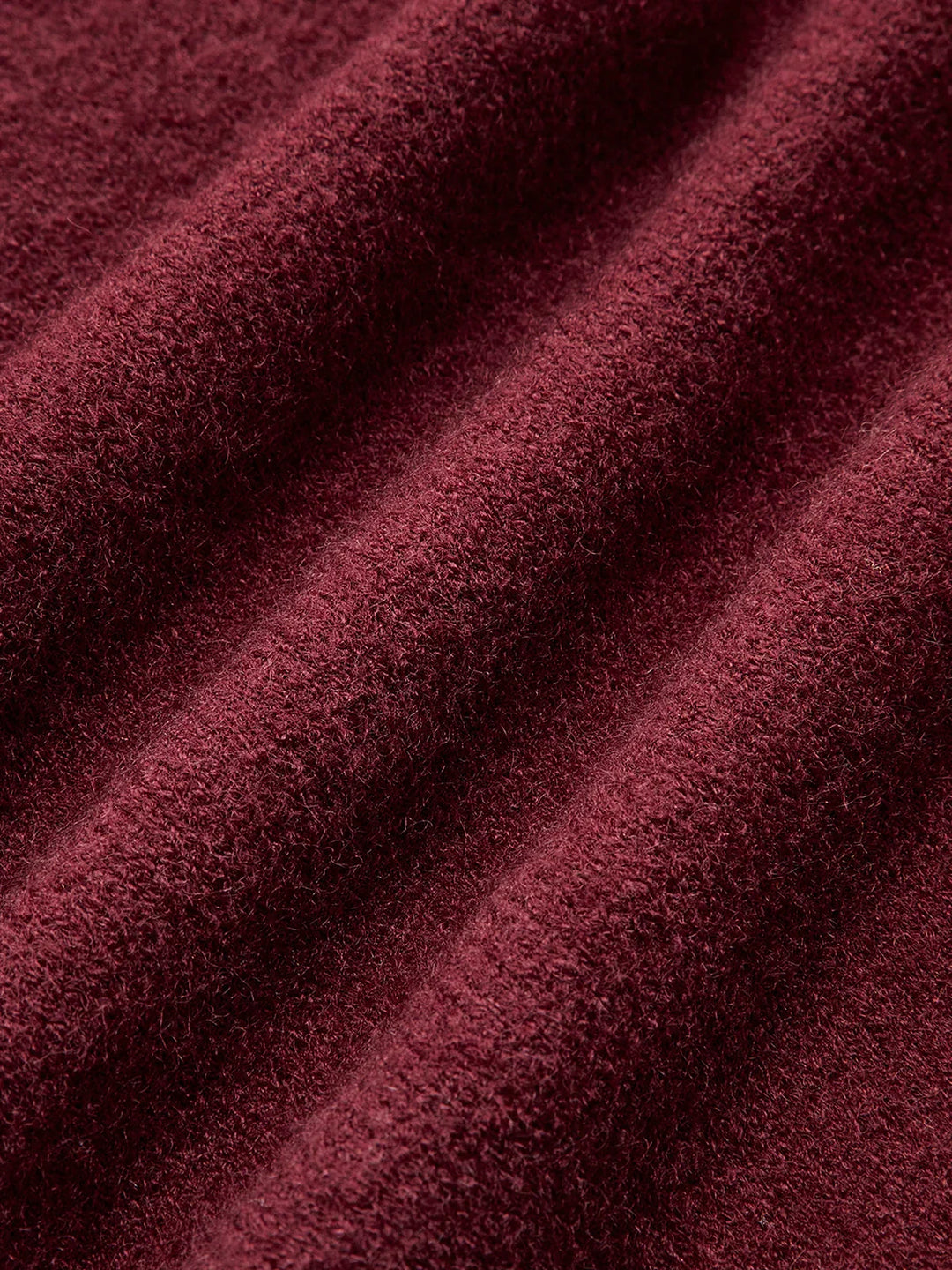 Plain Jersey Burgundy Sweater