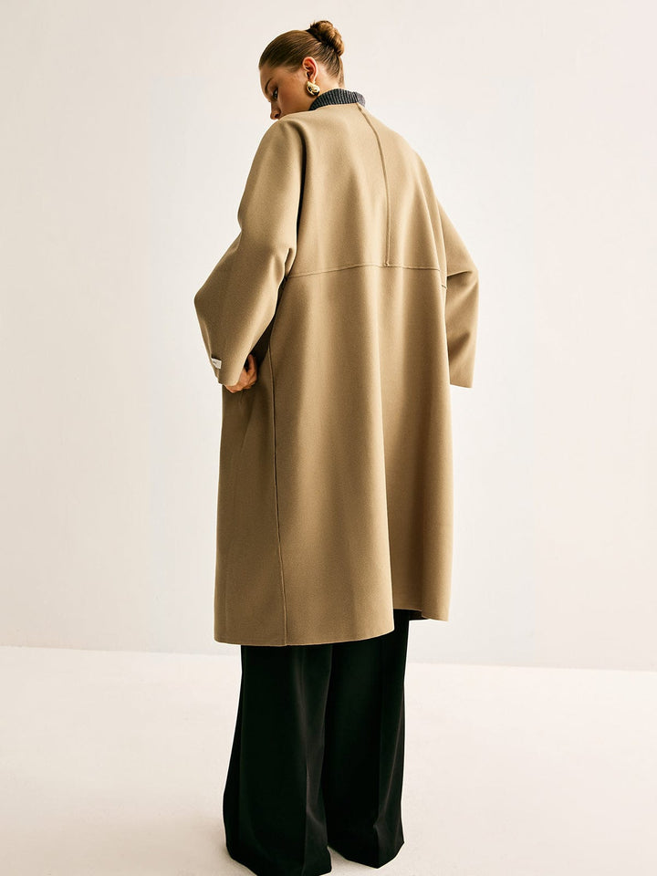 Viennese Cocoon Oversized Coat