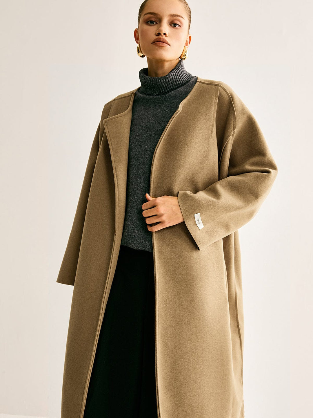 Viennese Cocoon Oversized Coat