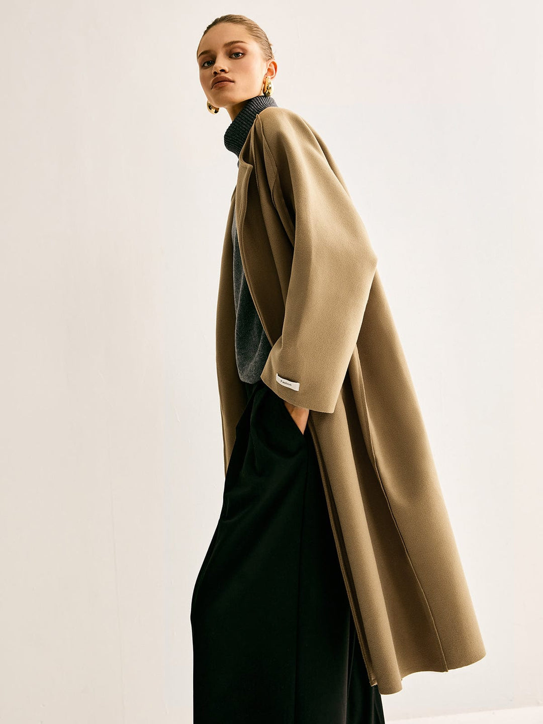 Viennese Cocoon Oversized Coat