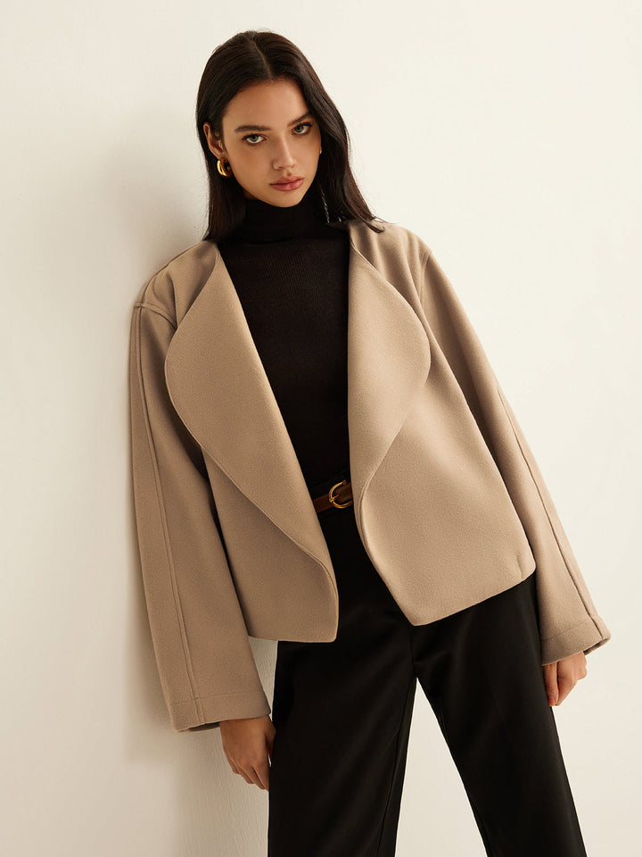 Aria Draped Coat