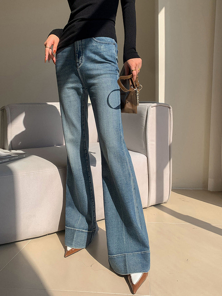 Sienna High-Rise Flared Jeans