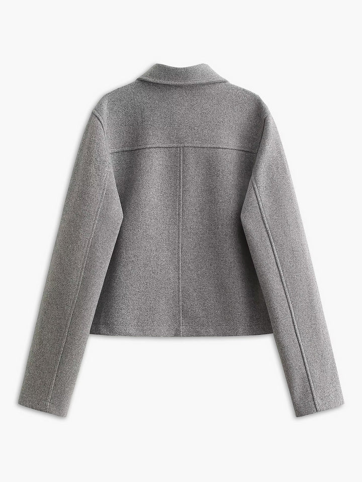 Cambridge Tailored Wool Cropped Jacket
