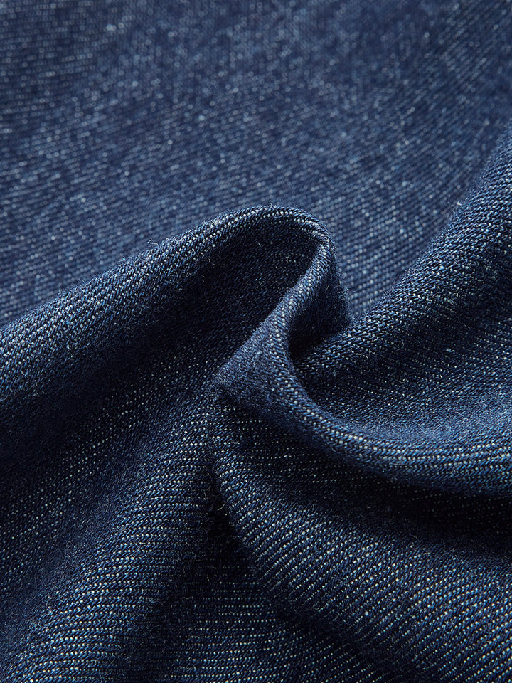 Sienna Denim Button-Down Midi Dress