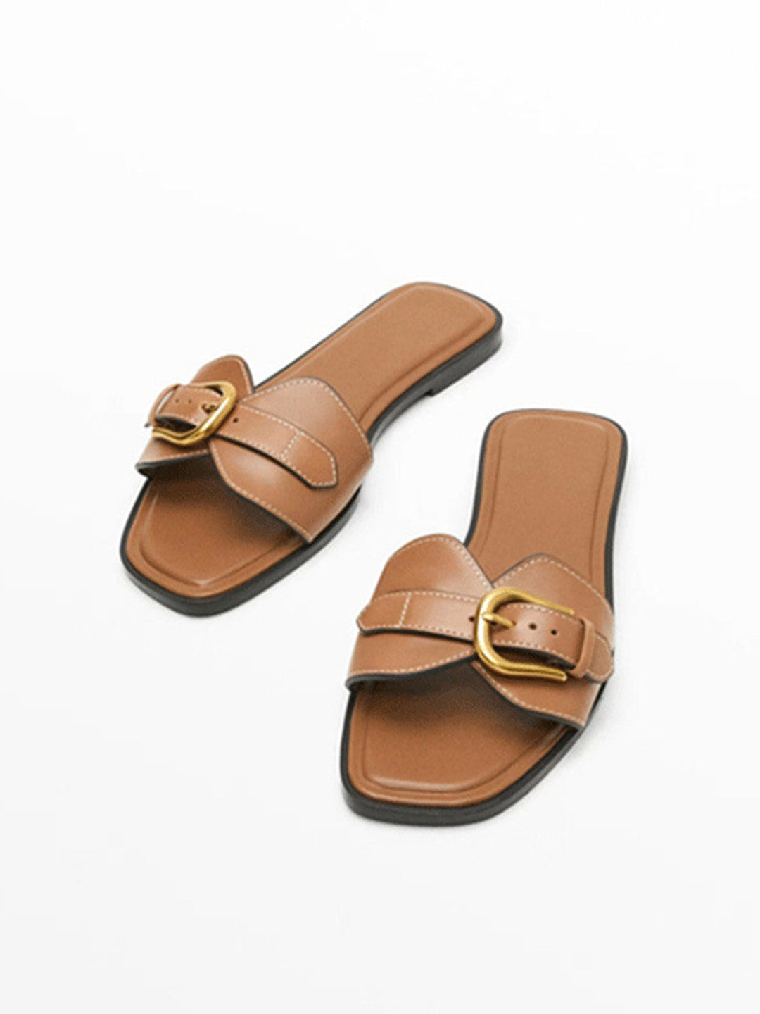 Coco Buckle Slide Sandals