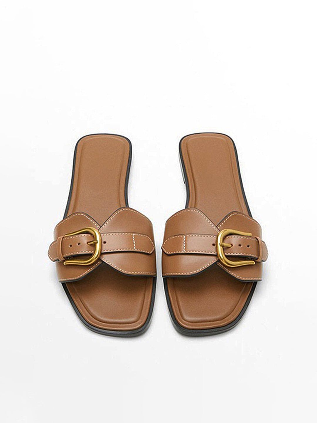 Coco Buckle Slide Sandals