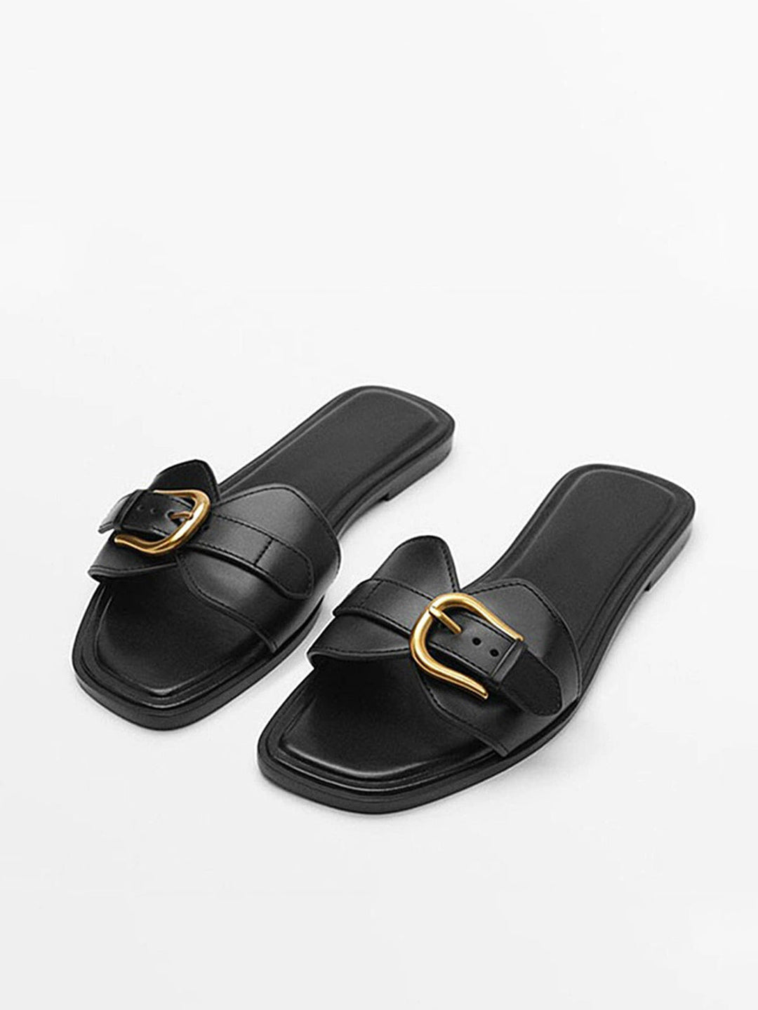 Coco Buckle Slide Sandals