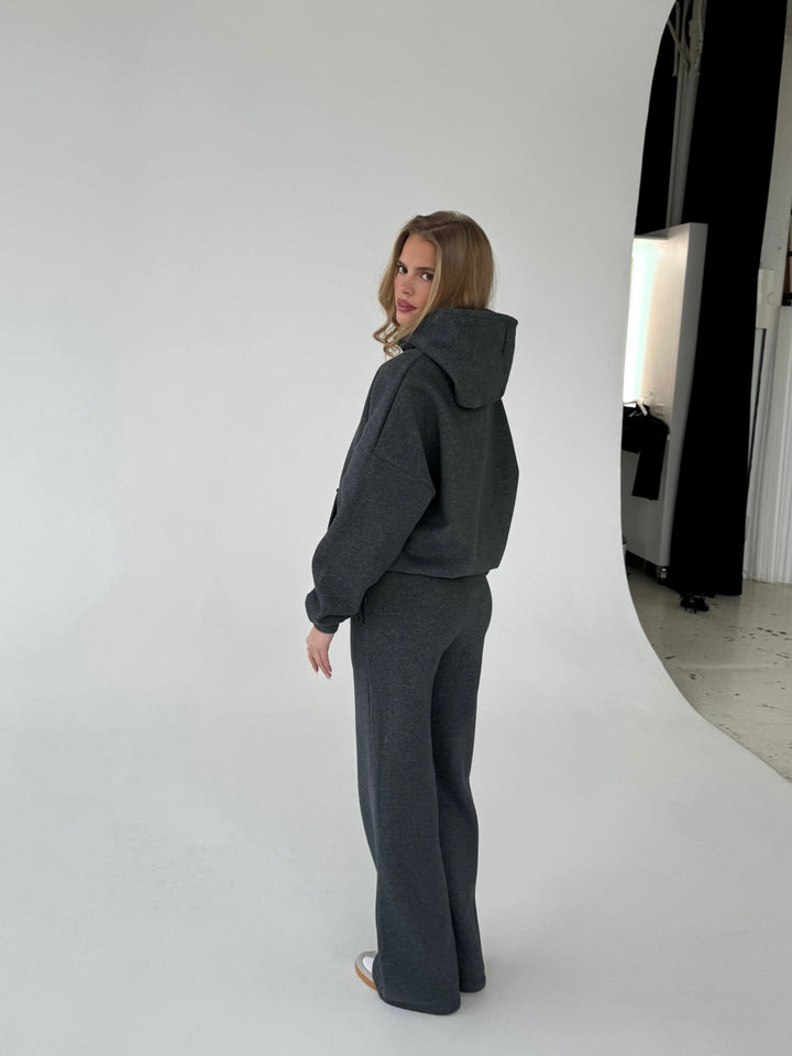 VDB Hoodie - dark gray melange