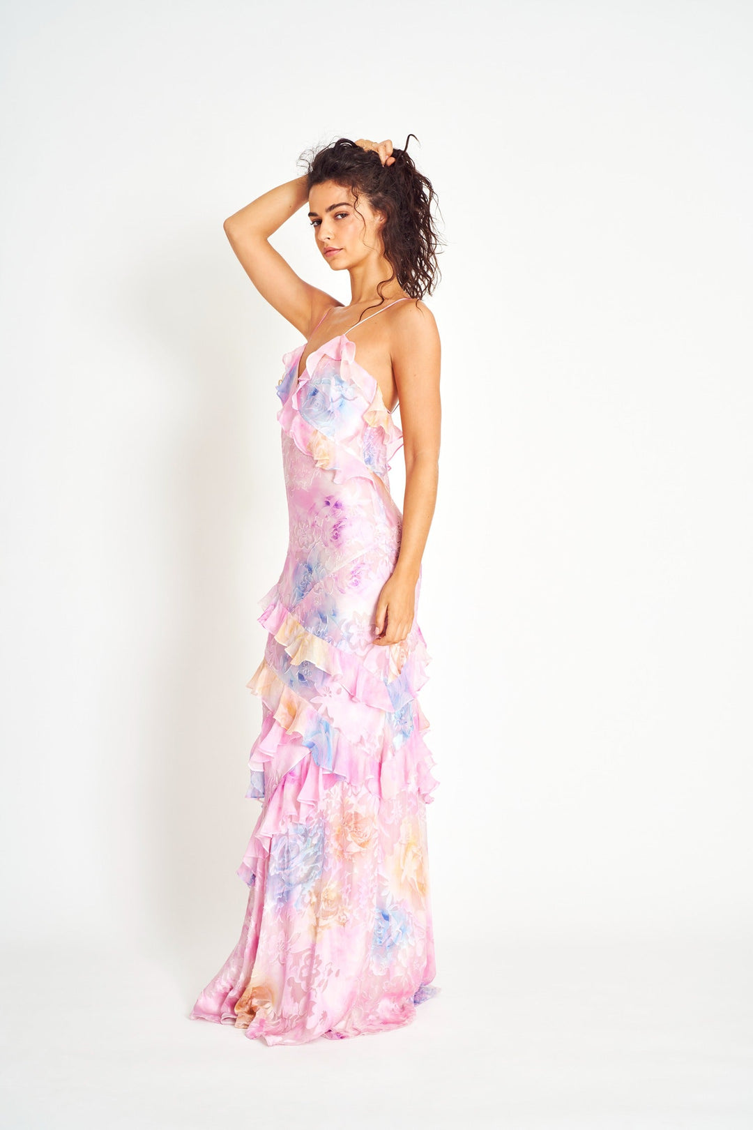 Margaux - Ruffle Maxi Dress
