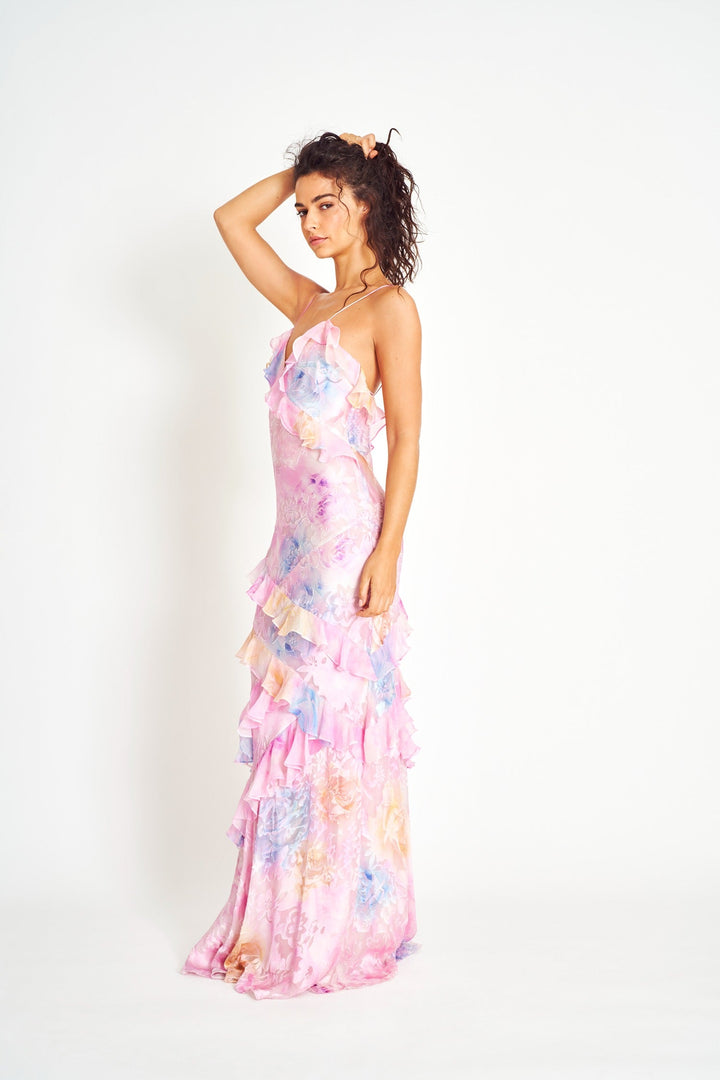 Margaux - Ruffle Maxi Dress