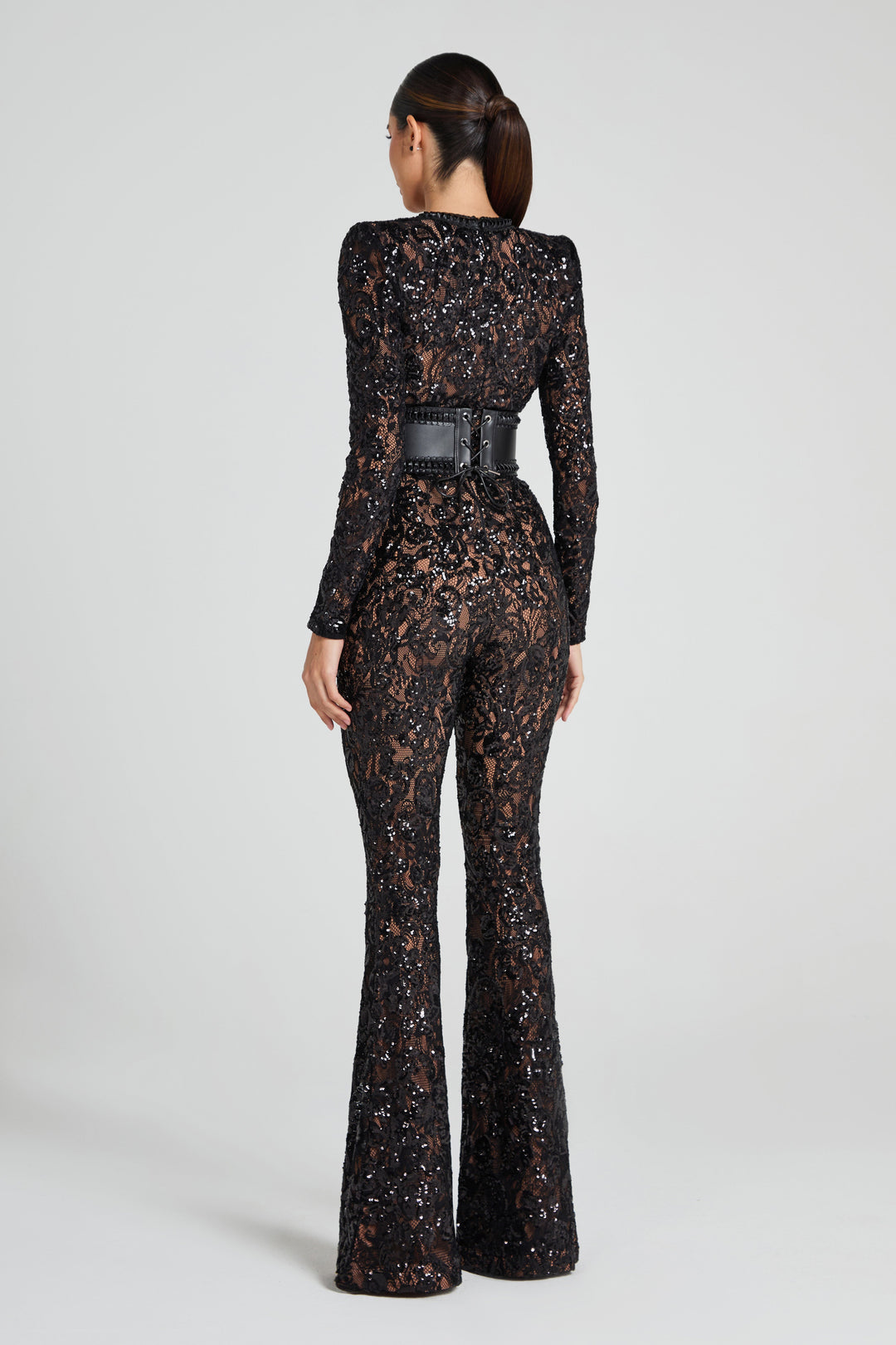 Noir Siren Lace Jumpsuit
