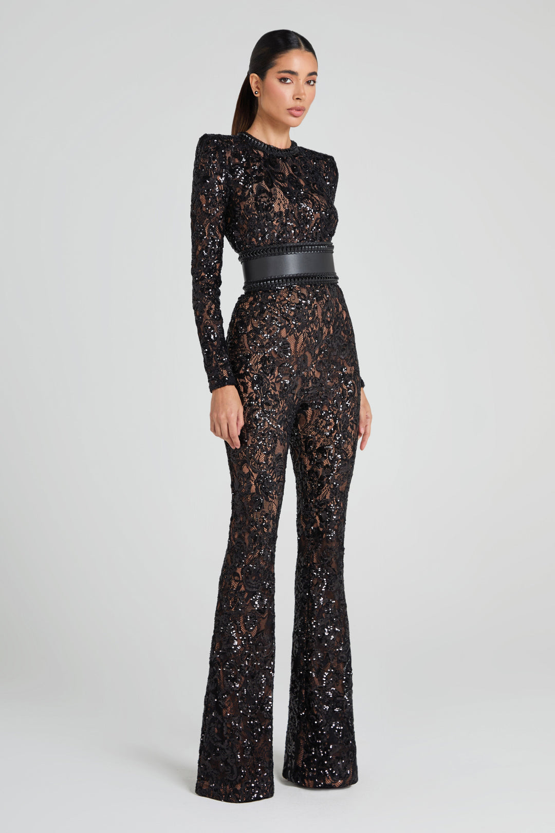 Noir Siren Lace Jumpsuit