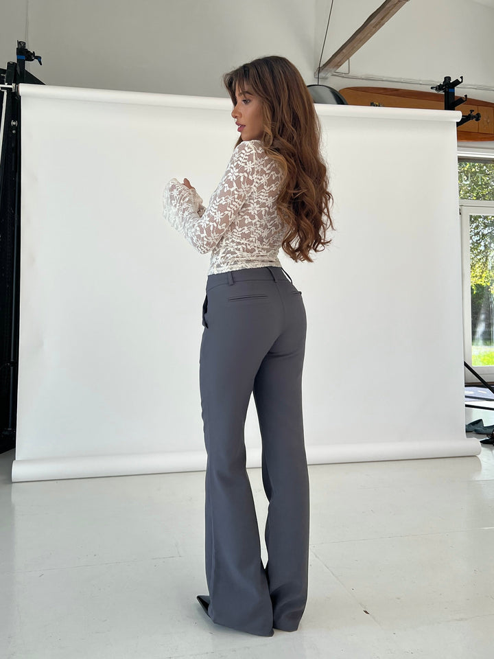 Livia trousers - dark grey