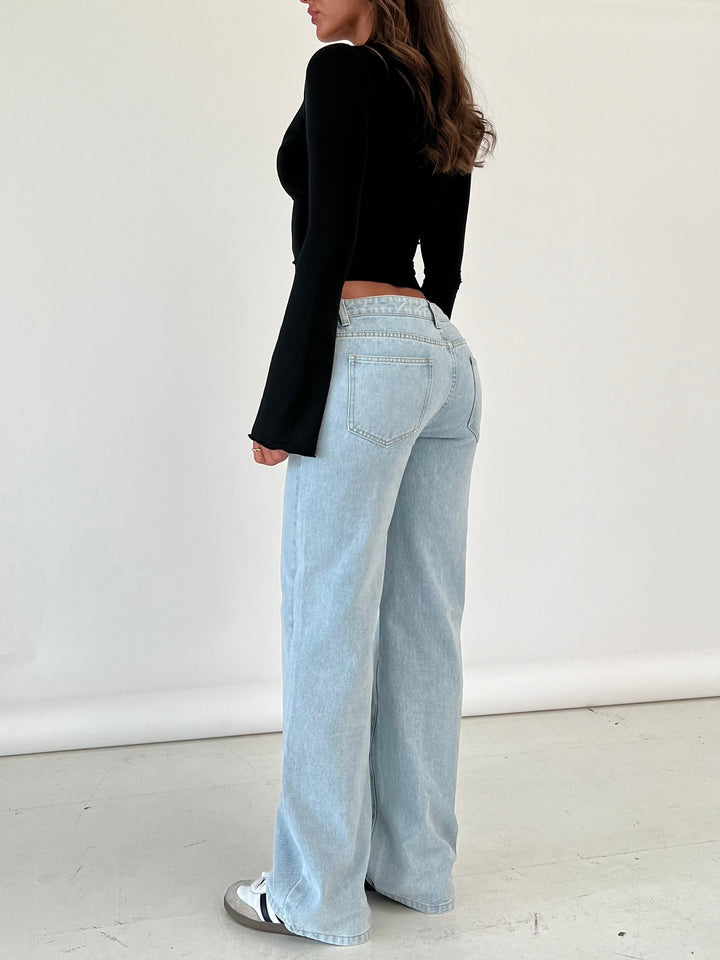 <tc>Jolie jeans - light blue</tc>