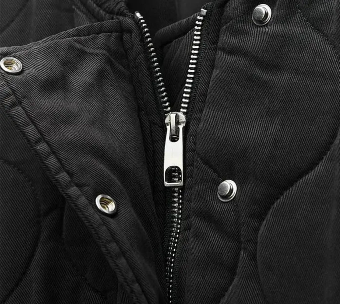 Stonefield Quilted Bomber Jacket