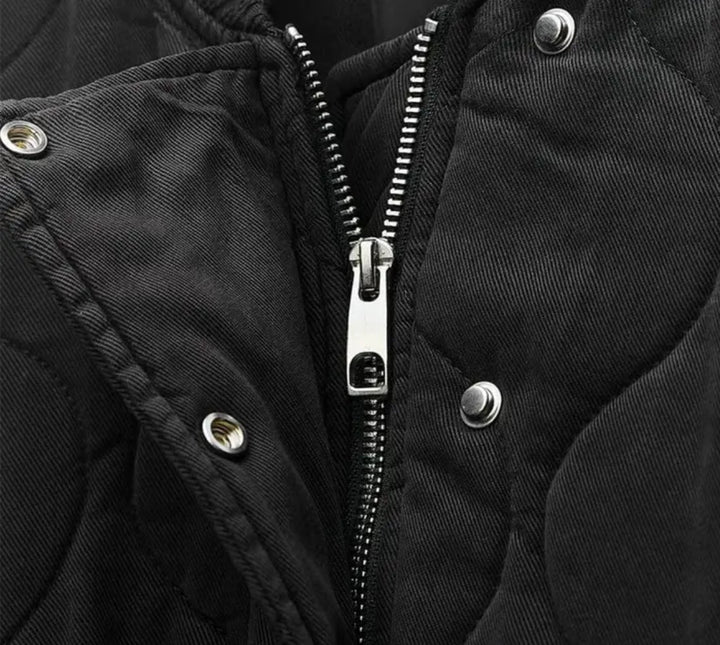 Stonefield Quilted Bomber Jacket