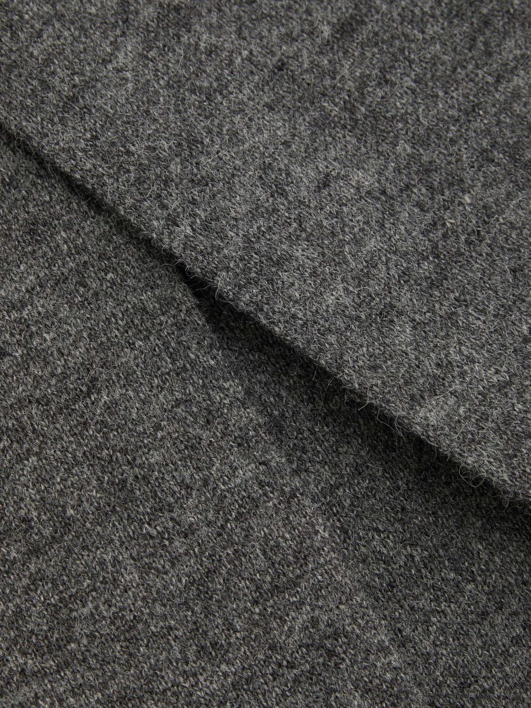 Knit Asymmetrical Neck Split Cardigan