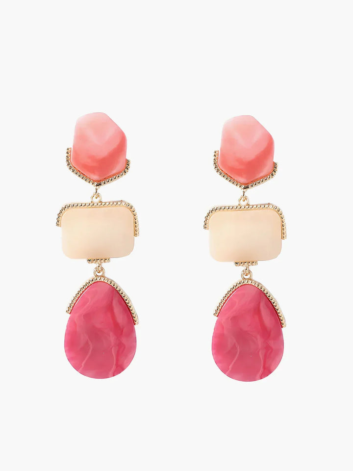 Boho Chic Geometrical Drop Earrings