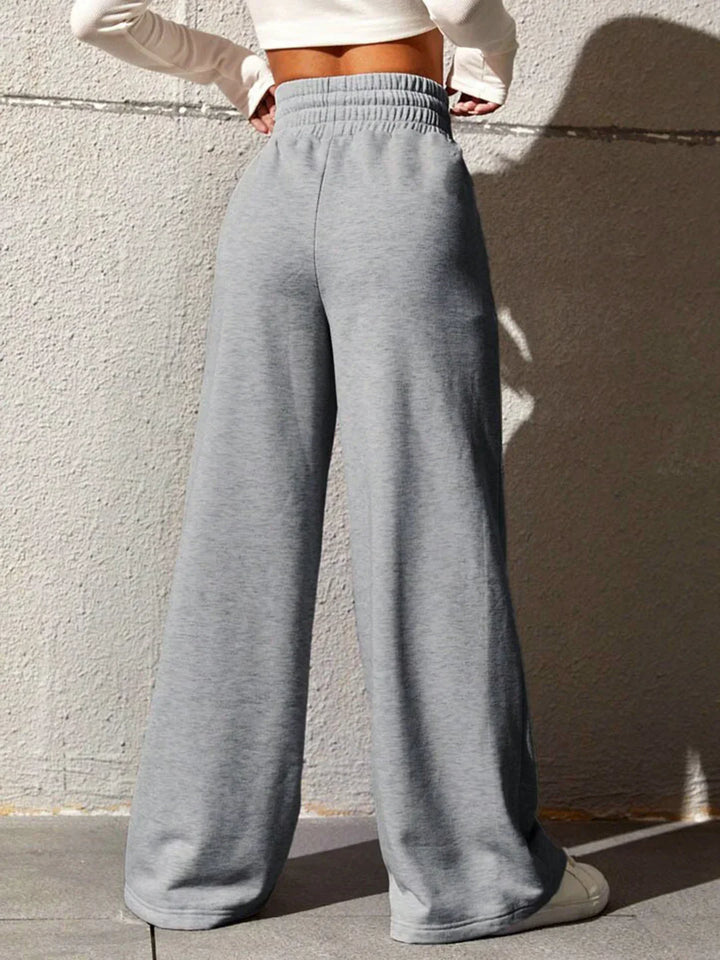 Casual and Chic City Walk Wide Leg Sweatpants