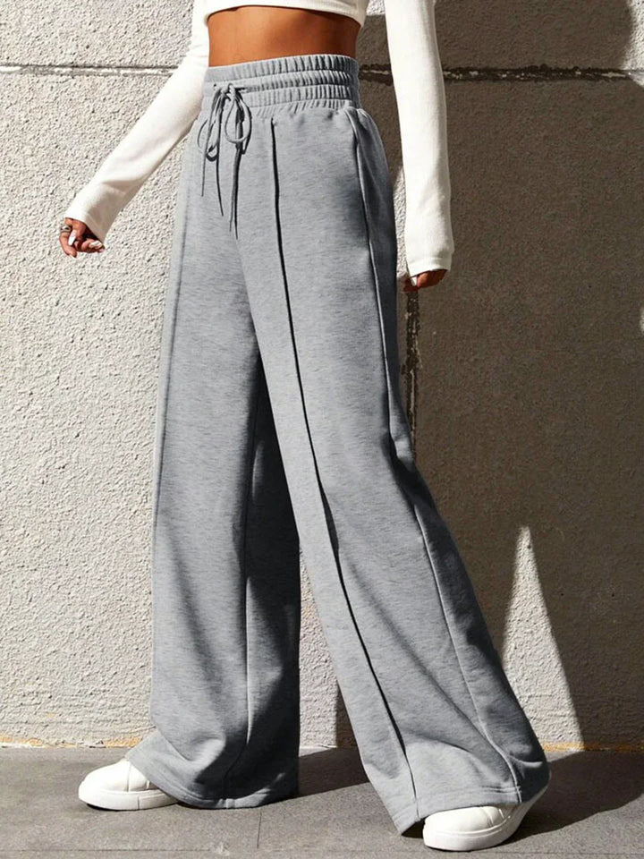 Casual and Chic City Walk Wide Leg Sweatpants