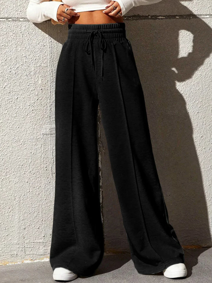 Casual and Chic City Walk Wide Leg Sweatpants