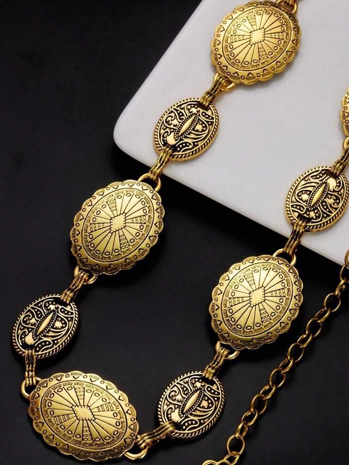 Boho Chic Metal Waist Chain