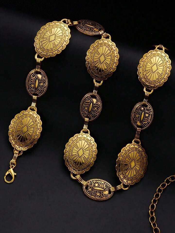 Boho Chic Metal Waist Chain