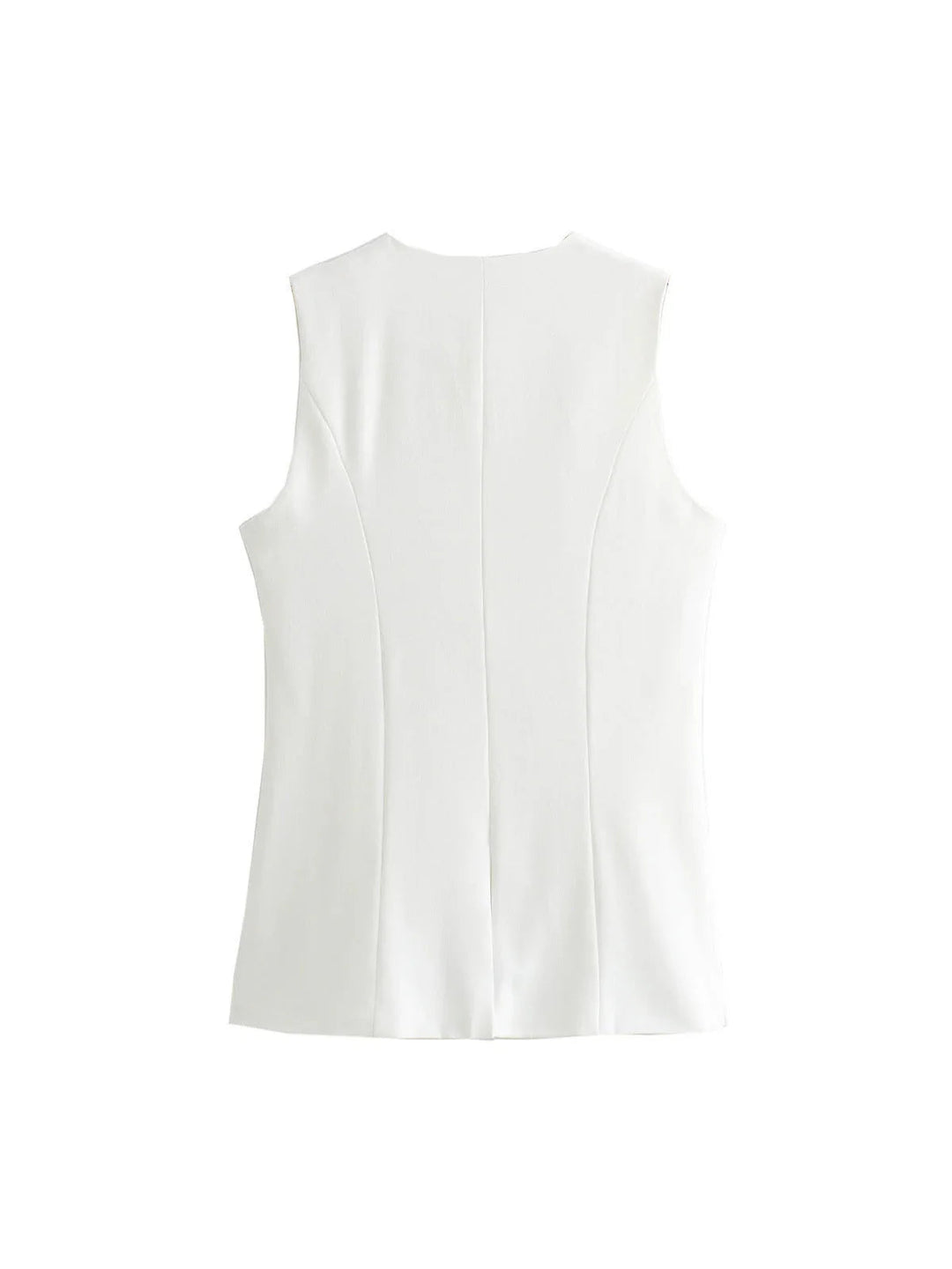 White Cotton Vest