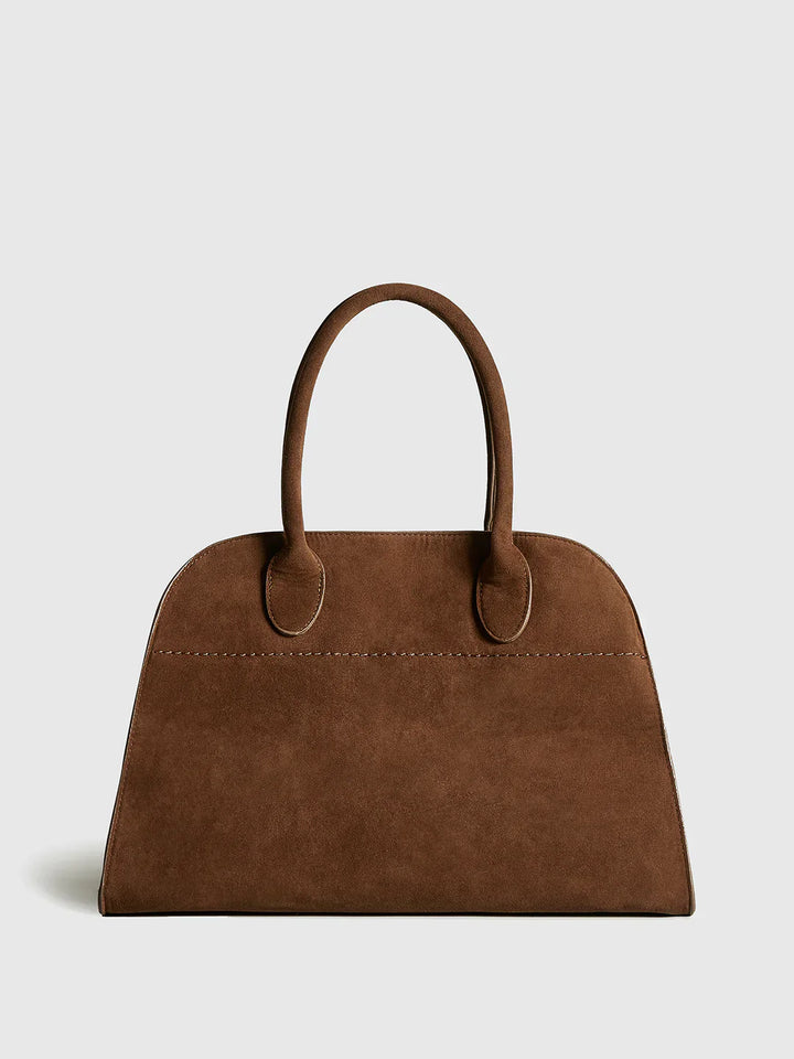 Halston Suede Handbag