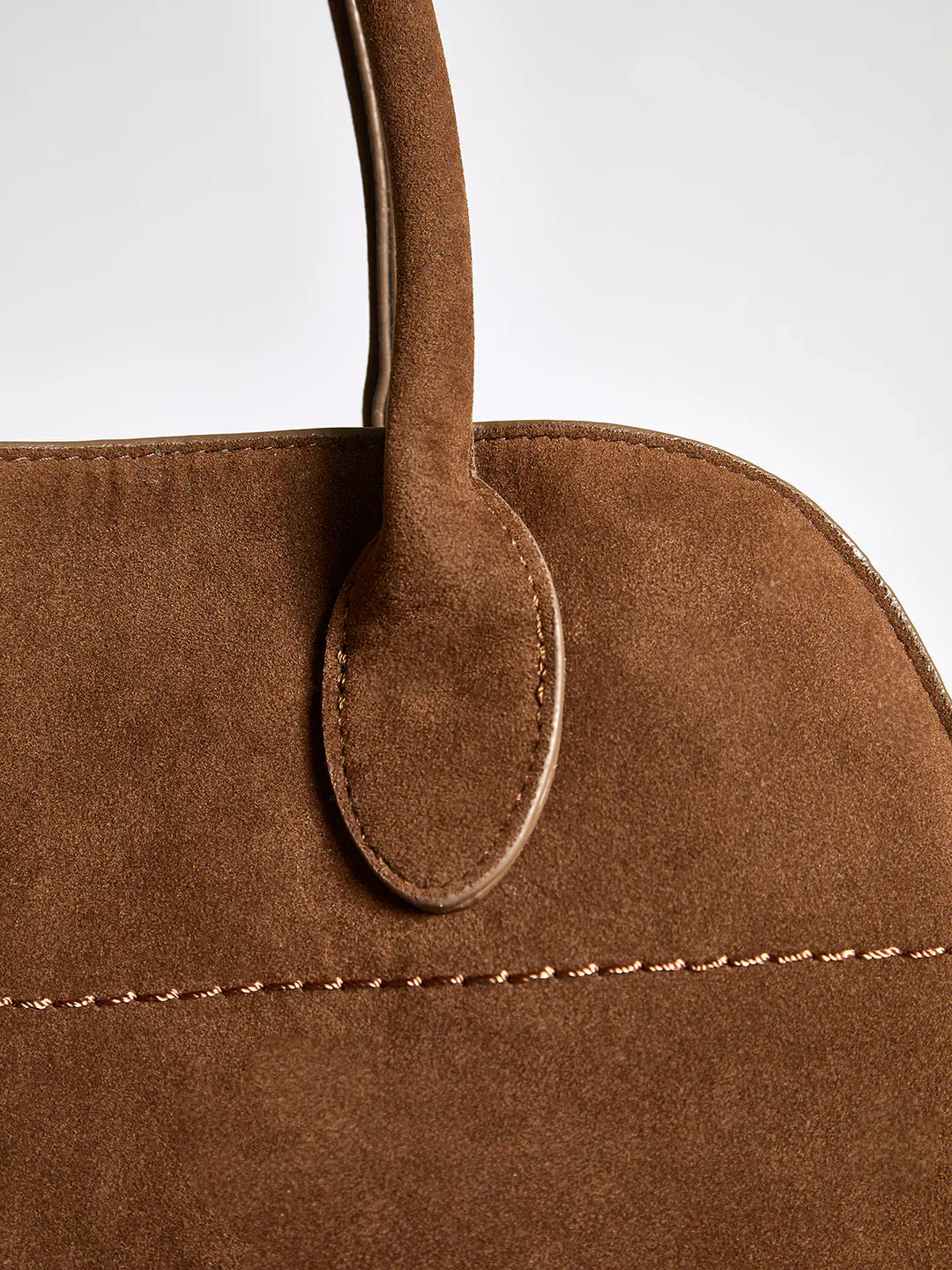 Halston Suede Handbag