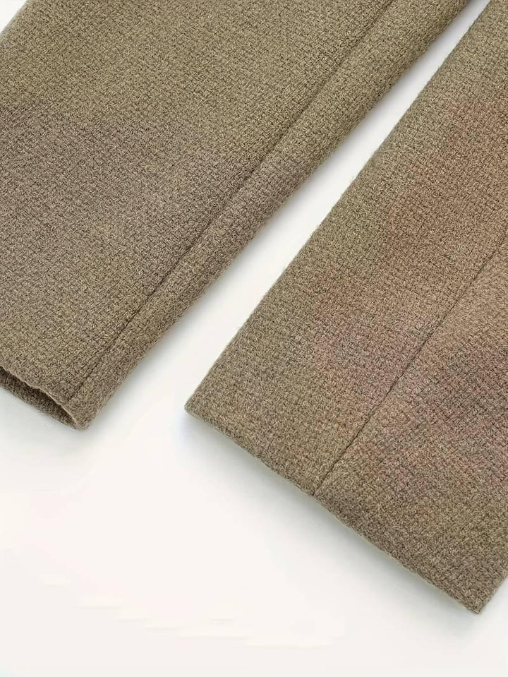 Classic Style Olive Green Cardigan