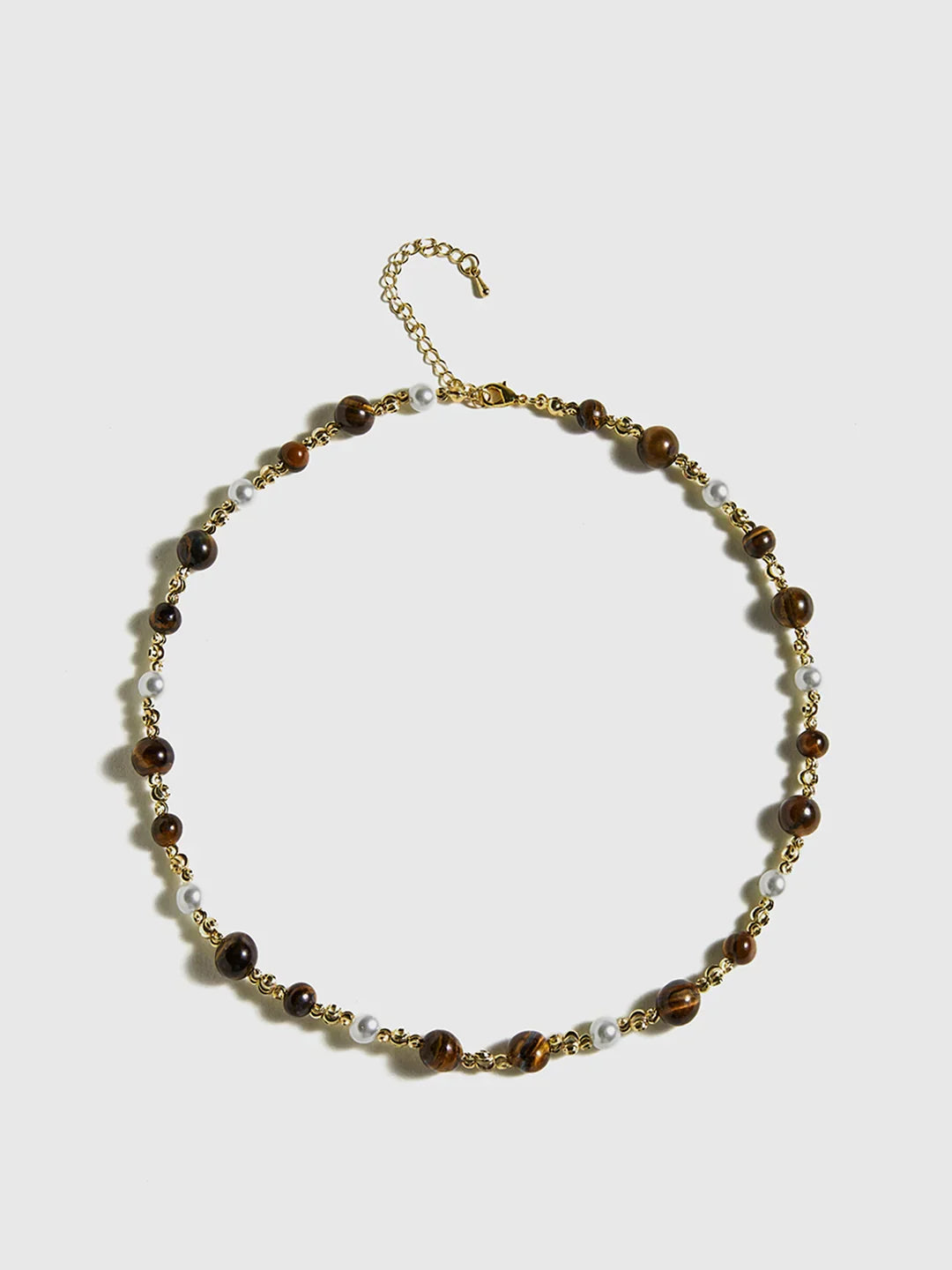 Earth-Tone Tiger Eye Choker